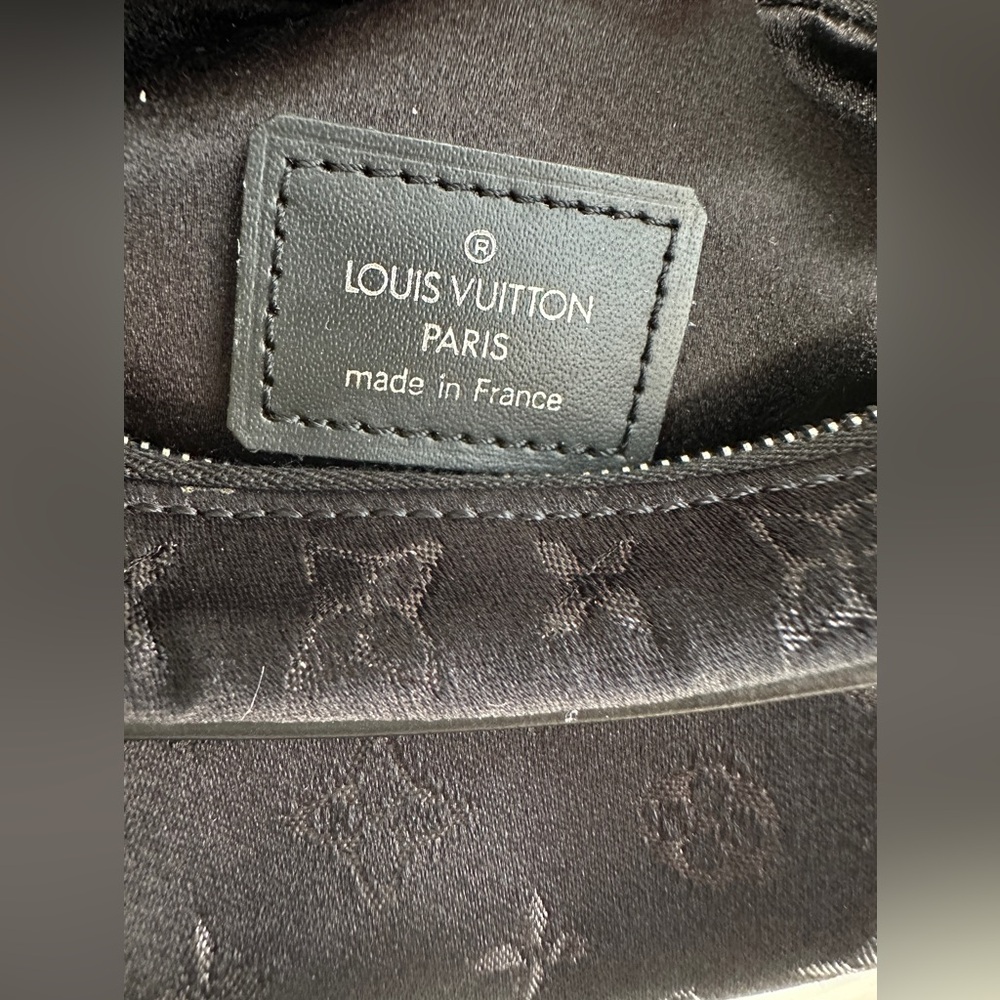 Louis Vuitton Boulogne Shoulder Bag Mini Black Satin - Picture 2 of 13
